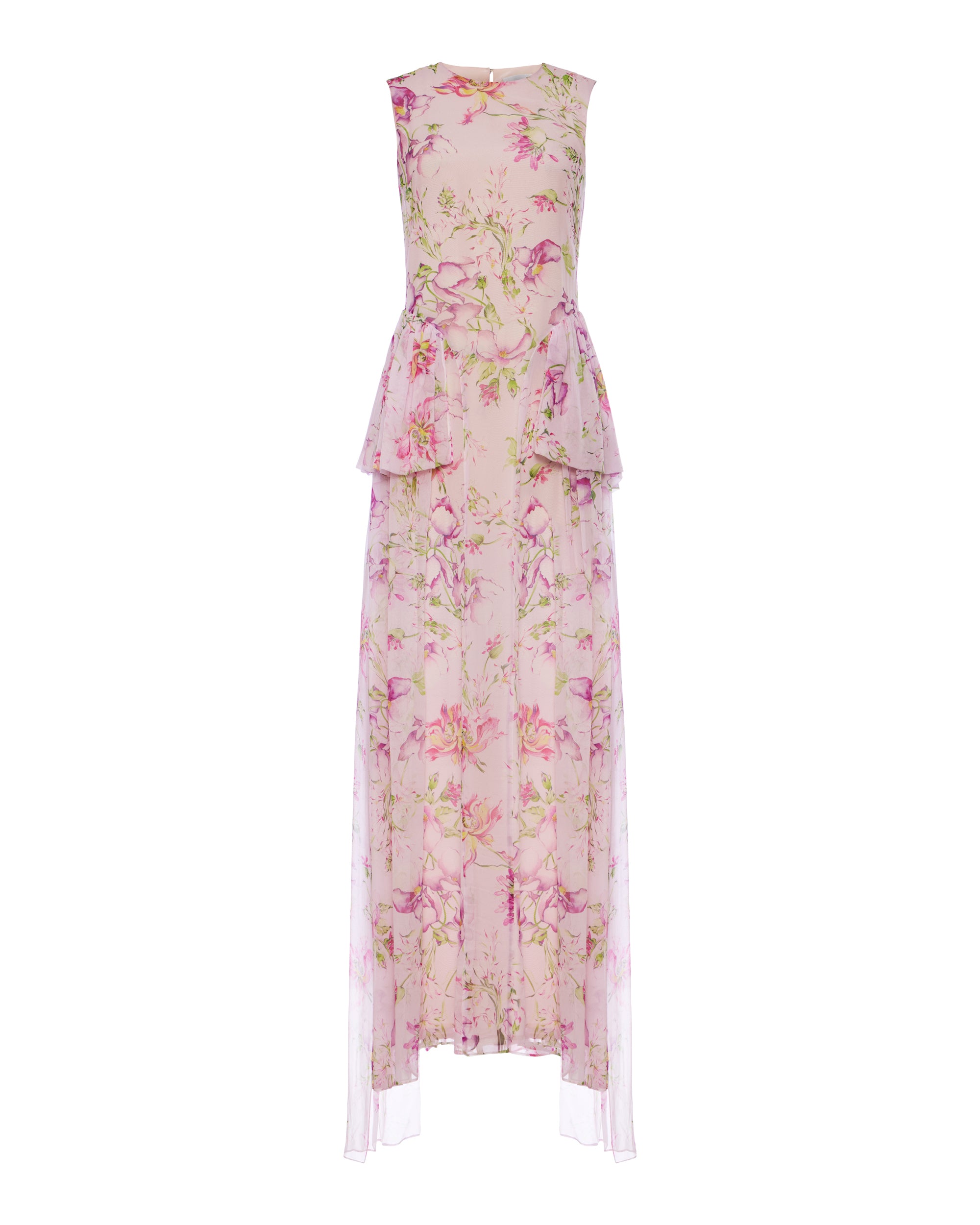 Manon Dress in Quartz Bloom Chiffon