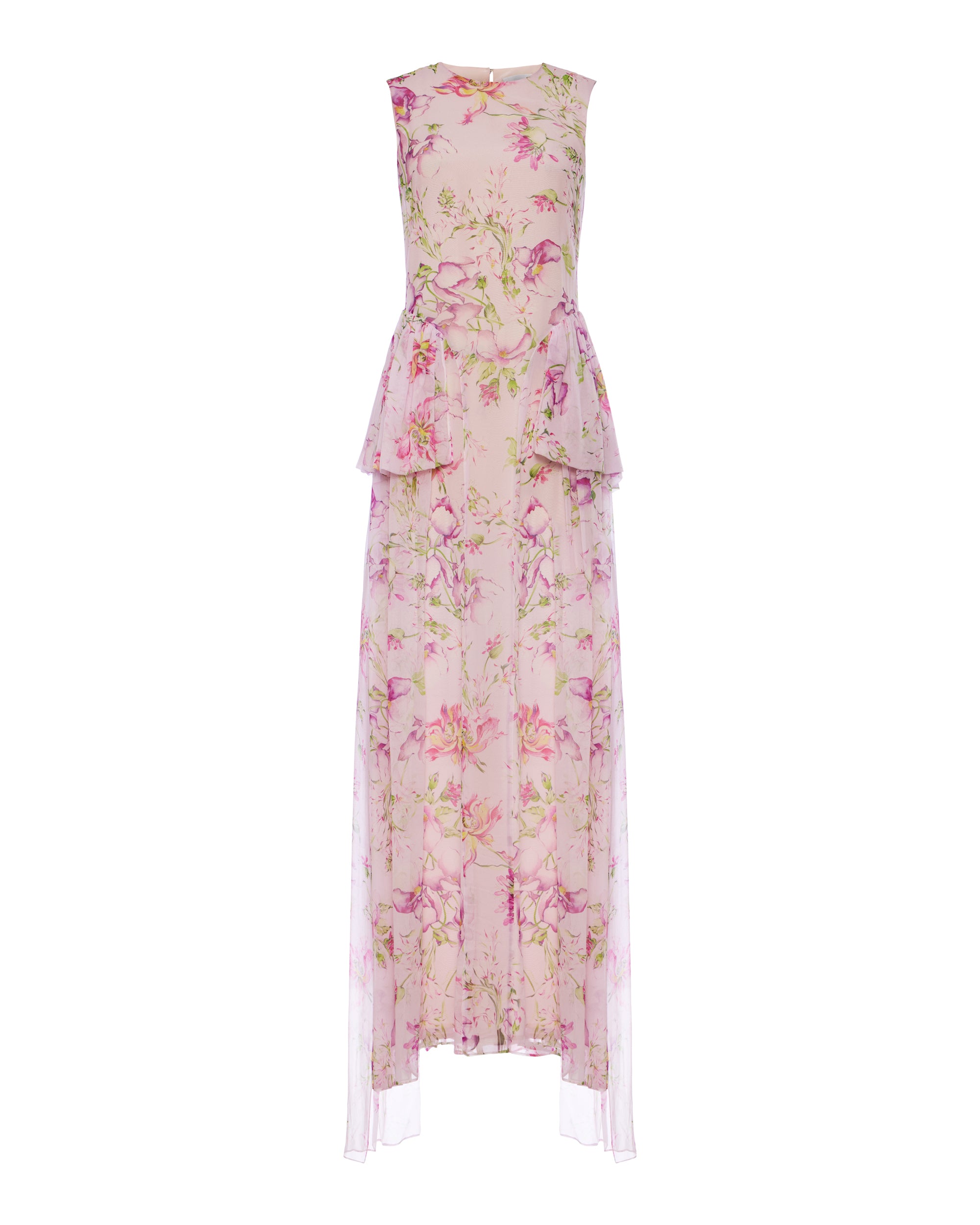 Manon Dress in Quartz Bloom Chiffon