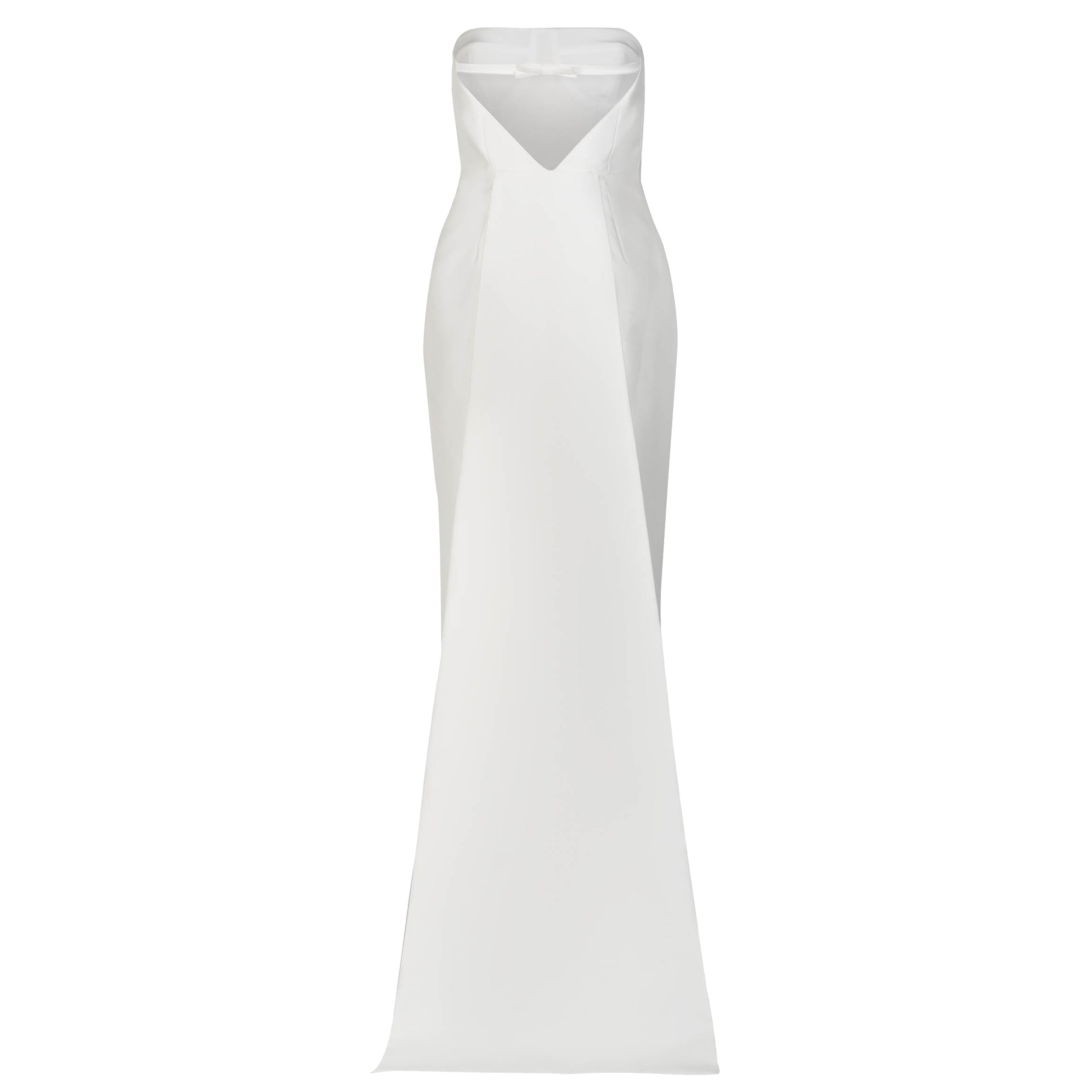 Elizabeth Dress in Ivory Mikado