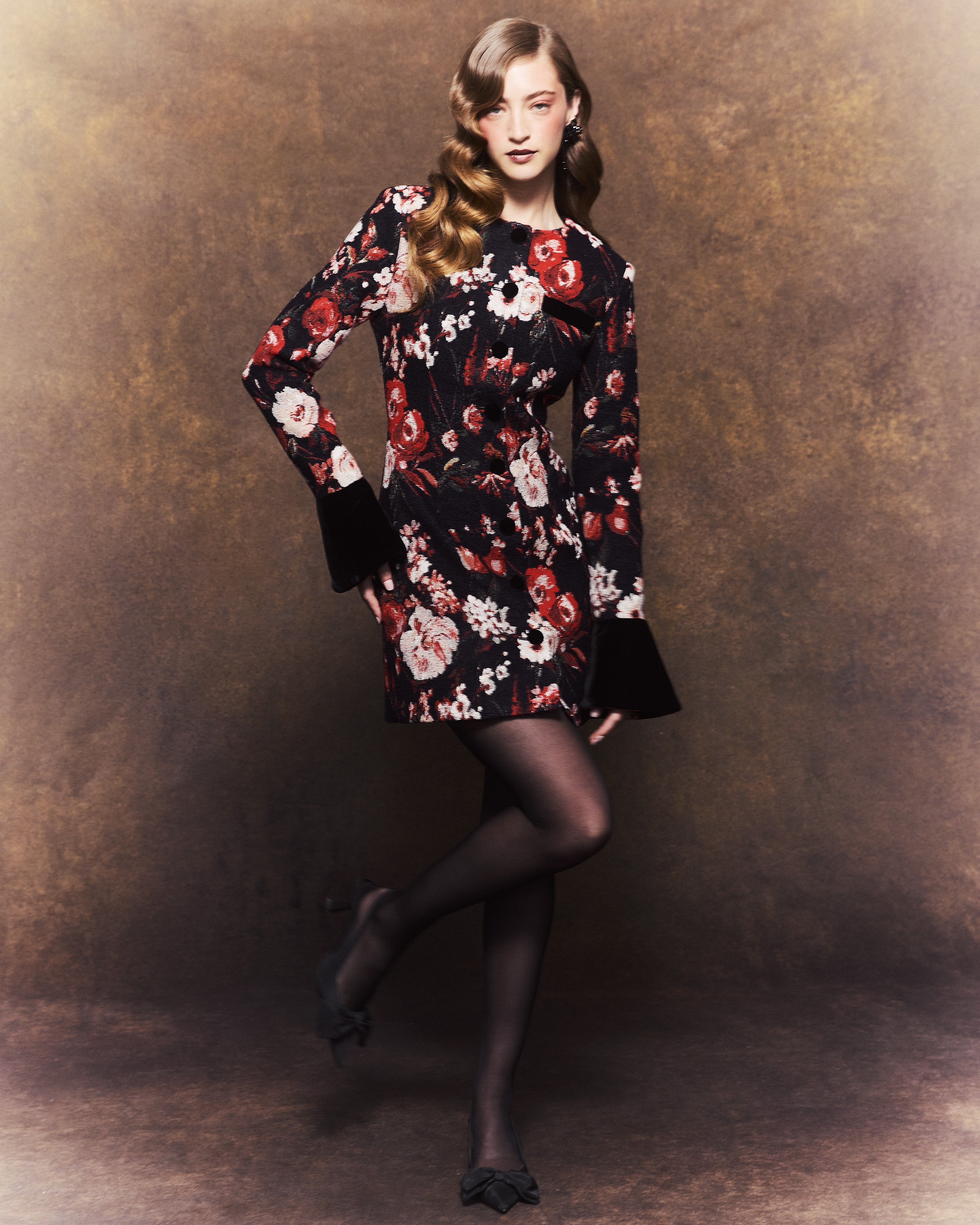 Primrose Blazer Dress in Dutch Masters Coating